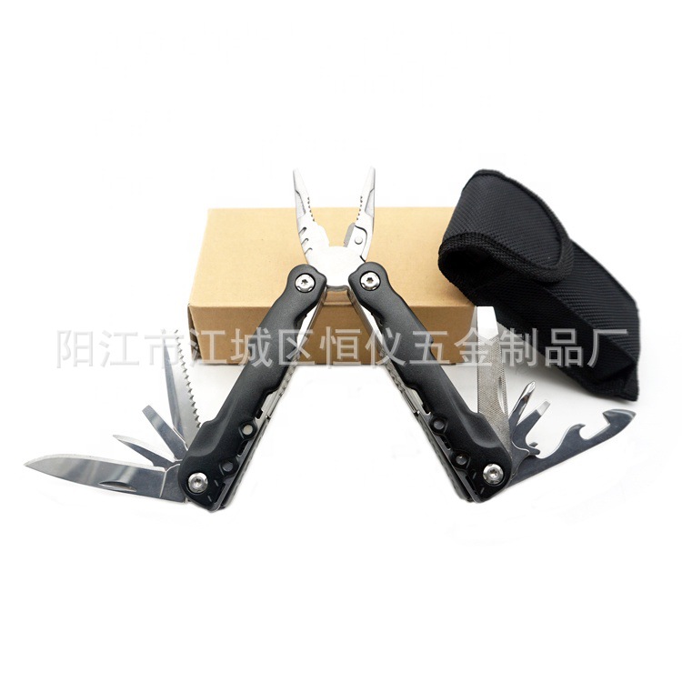 户外多功能钳子 野营多功能刀钳 户外应急折叠组合钳子礼品厂家