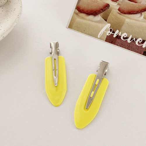 4 pack!  Ouyang Nana Xiao Zhan's same hairdressing and makeup seamless hairpin for broken hair and bangs Japanese duckbill clip