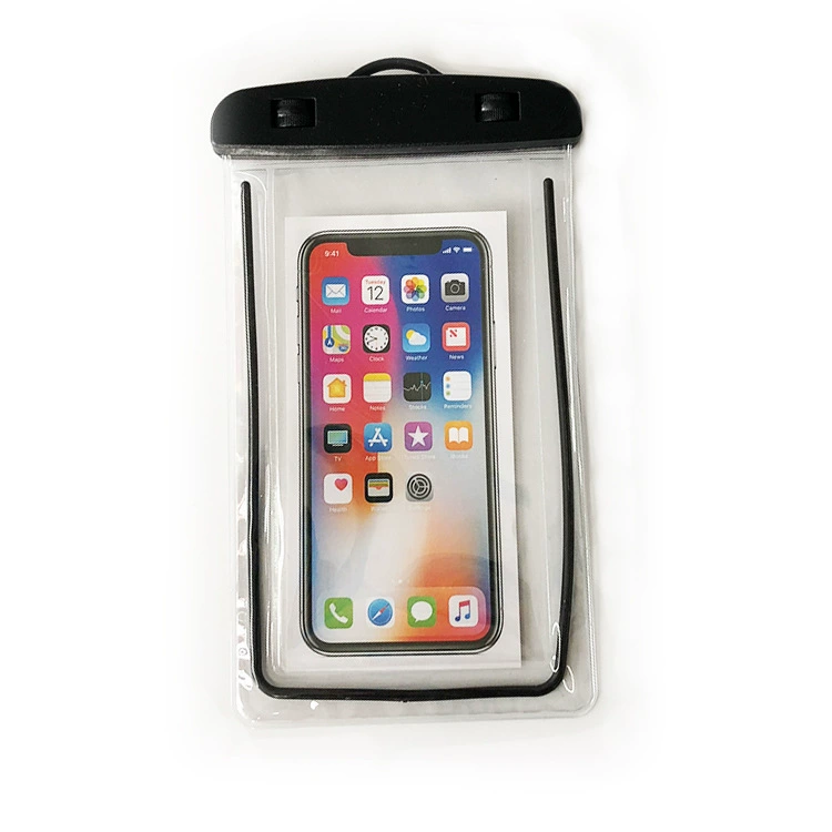 Cartoon air bag, beach waterproof mobile phone protection for swimming, waterproof bag