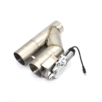 Exhaust manifold remote control variable exhaust valve
