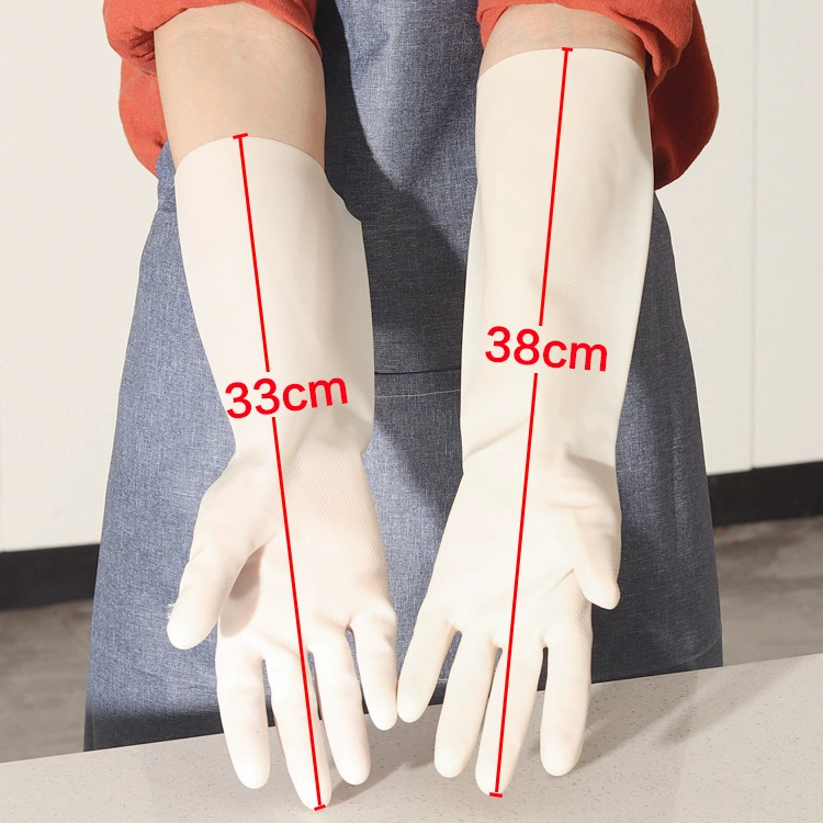 Long gloves, wear-resistant waterproof piercing