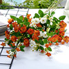 Special sale artificial flower rose flower Aini small rose rose fake flower home shopping mall wedding photography flower