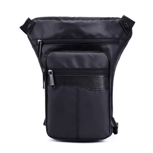 Cross-border exclusive men's outdoor sports waist bag, wholesale versatile leg-cross bag, large capacity, lightweight, waterproof cross-body bag