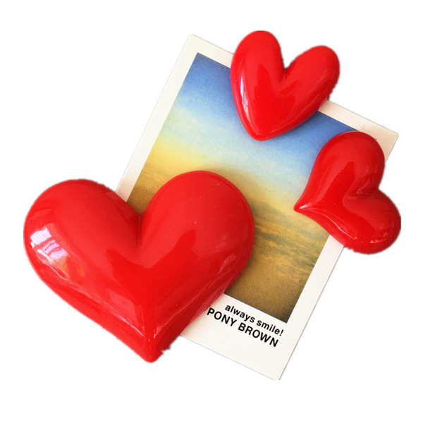 Decoration new family love big red heart cartoon couple double happy…