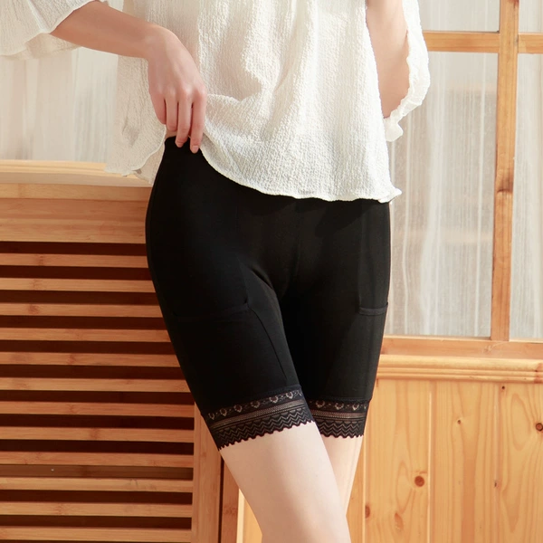Pocket small lace black