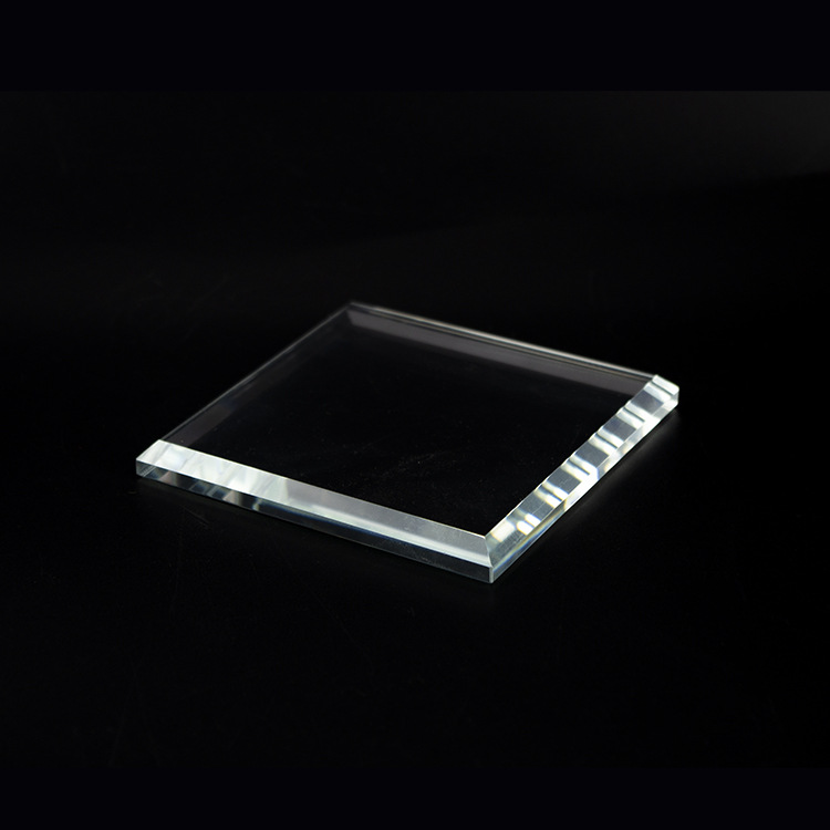 厂家直供水晶工艺品底座批发矿物晶体标本定制透明水晶玻璃底座