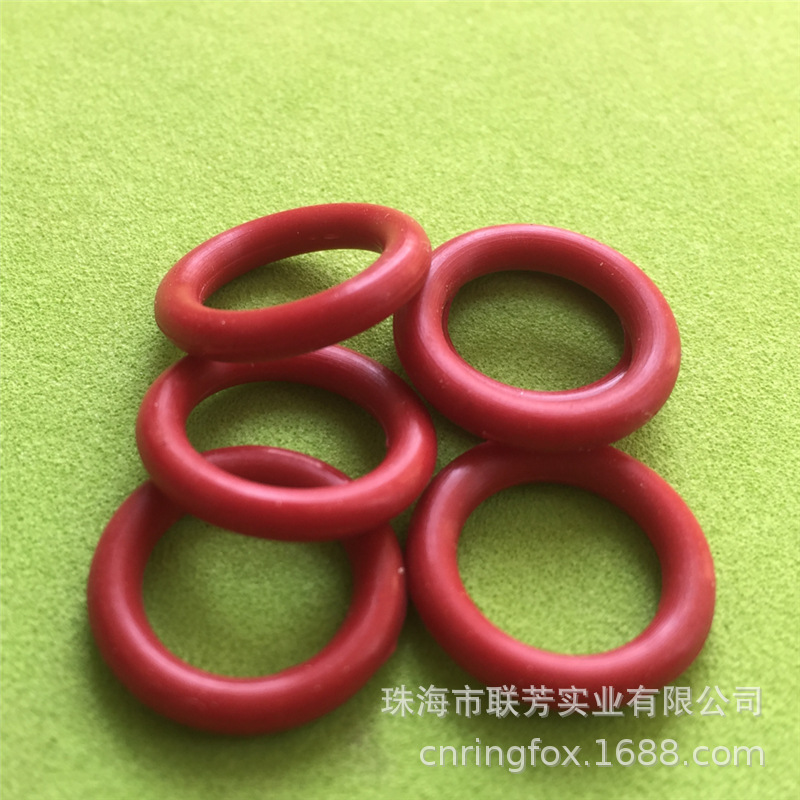 耐高温硅胶O型圈 防水硅胶密封圈 透明硅胶O型圈 耐磨橡胶圈 平价