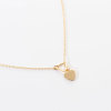 Metal necklace heart-shaped, pendant, 2022 collection, European style, suitable for import