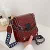 Small bag, shoulder bag, universal straps, one-shoulder bag, internet celebrity, 2020, Korean style