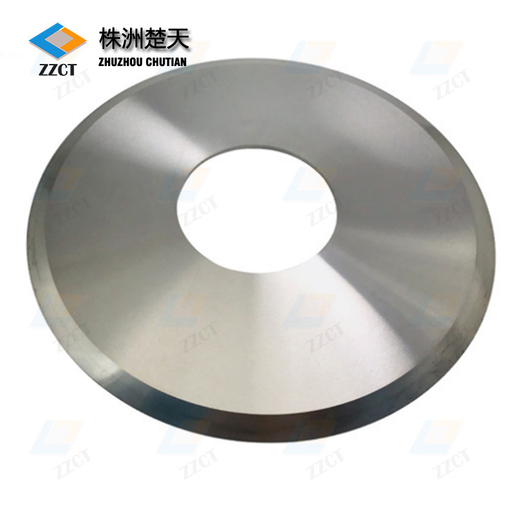 厂家热销 高质量合金圆刀片 超细晶粒圆刀 钨钢电池极片刀具