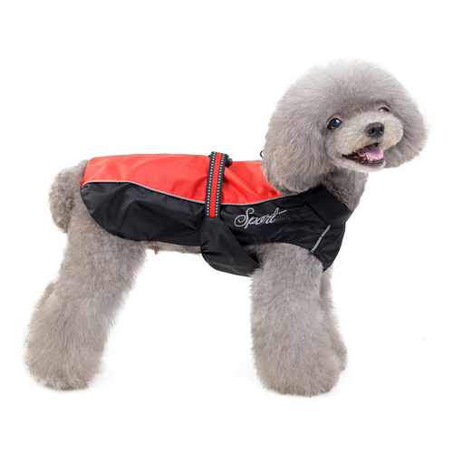 Pet big dog raincoat clothes pet clothing pet clothing big dog cape raincoat 19 assault raincoat