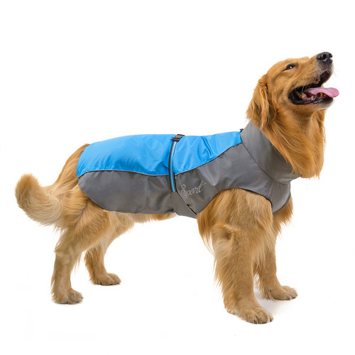 Pet big dog raincoat clothes pet clothing pet clothing big dog cape raincoat 19 assault raincoat
