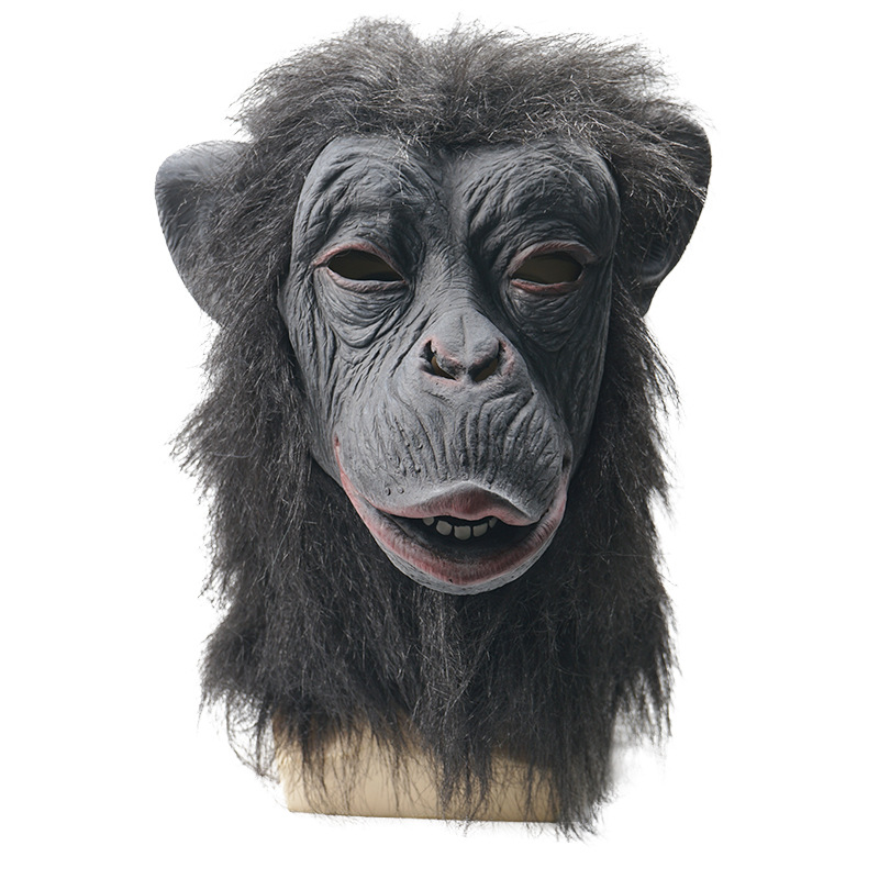 2021 Nueva serie de películas Godzilla vs King Kong Monster King Kong máscara de látex Wansheng actividad fiesta