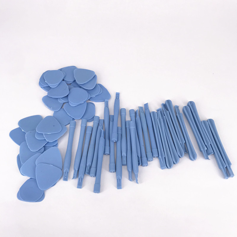浅蓝色塑料  方撬 圆撬 薄三角片 厚三角片 三角片拆机棒