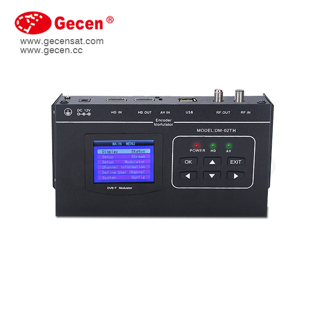 DM-02TH高清编码调制一体机有线数字电视前段端调制器HD转DVB-T