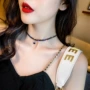 韩国星星性感简约颈链