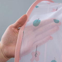 Printed clothes basket folding drying net windproof clothes drying basket tiled clothes drying net indoor clothes drying artifact manufacturer wholesale