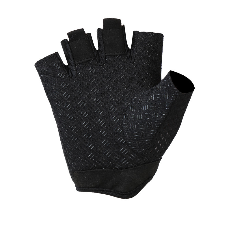 Guantes de ciclismo medio dedo antideslizante absorción de choque equipo transpirable gimnasio ciclismo bicicleta al aire libre fitness deportes guantes