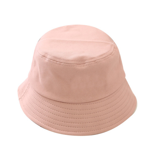 Children's fisherman hat new Korean style macaron color cute male and female baby sun visor with windproof rope basin hat wholesale
