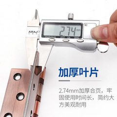 4-inch flat hinge stainless steel thickened silent bearing 304 hinge home bedroom wooden door mother-in-law hinge wholesale