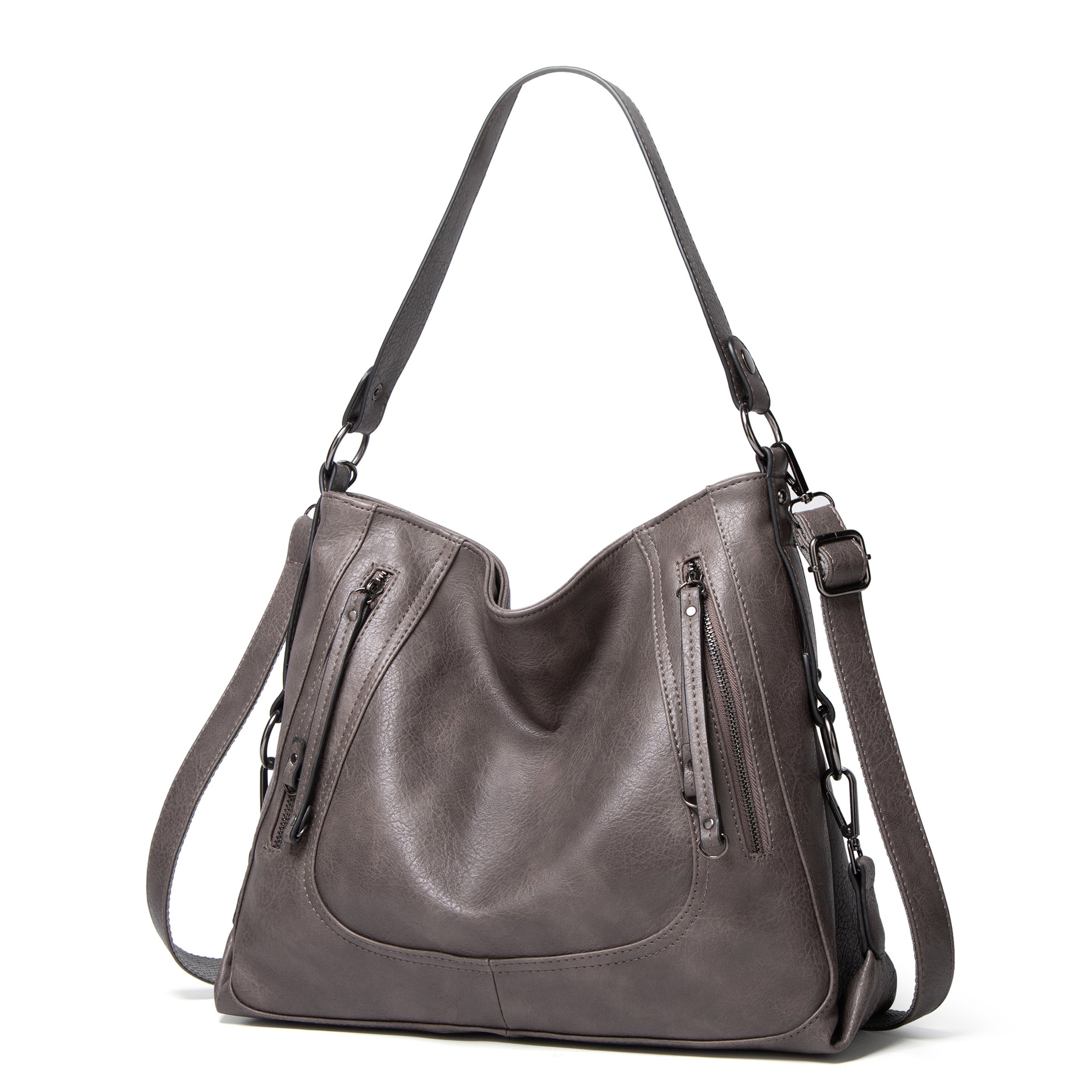 Damen 2026 Neue modische Tragetasche mit großem Fassungsvermögen, lässige Handtasche, Umhängetasche, Vintage-Stil, große Tasche_voghion.com
