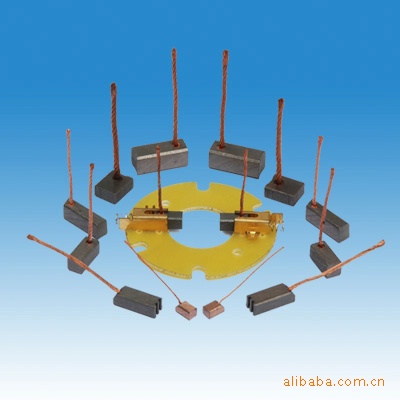 供应油泵电机全套碳刷，碳刷架架结构合理适配动磁电动机马达炭刷