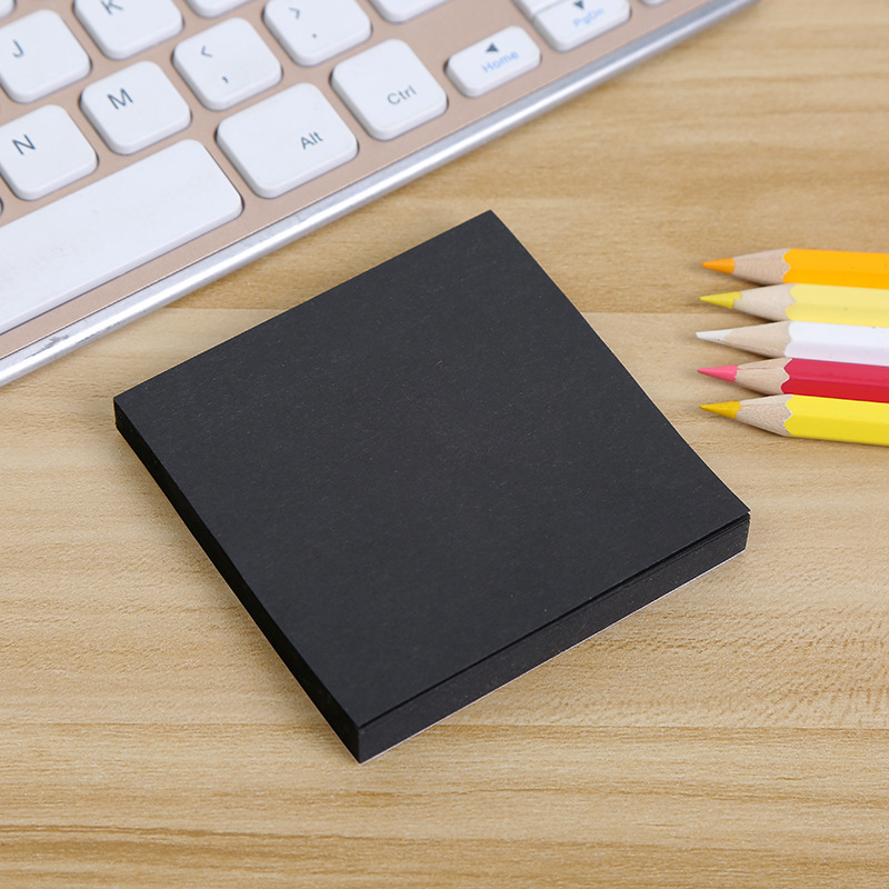 형광 검정 76*76mm (12 회 복용하십시오)