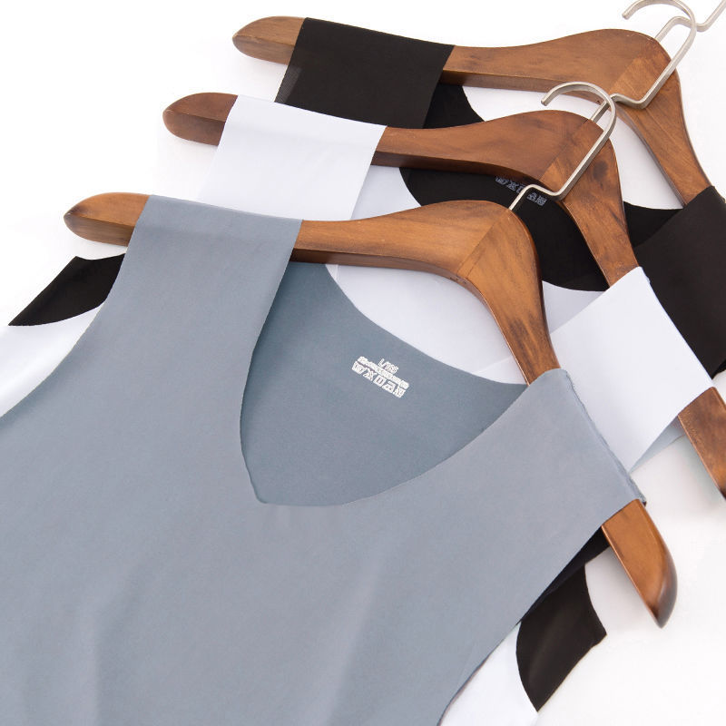 A generation of seamless vest men's summer sportswear ice silk sweatshirt sleeveless southeast Asian clothes youth waistcoat A generation of seamless vest men's summer sportswear ice silk sweatshirt sleeveless southeast Asian clothes youth waistcoat