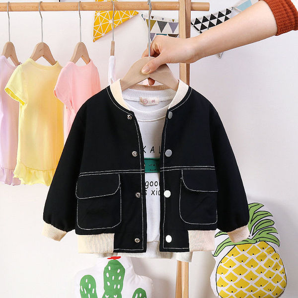 Children's autumn jacket for boys for early age