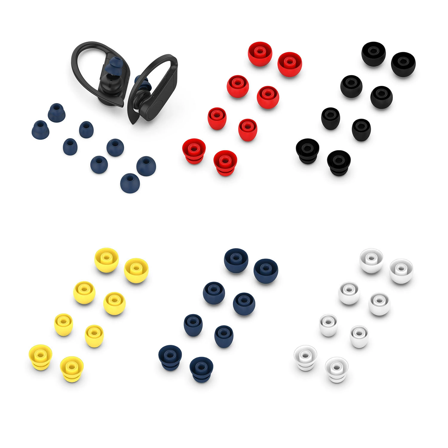 Подходящий для Beats Powerbeats Pro, Powerbeats3 Магический звук Bluetooth наушников универсальная накладка на берушу