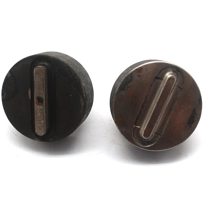 一寸25mm内径椭圆形鸡眼手动模具 旦形鸡眼脚踩扣具