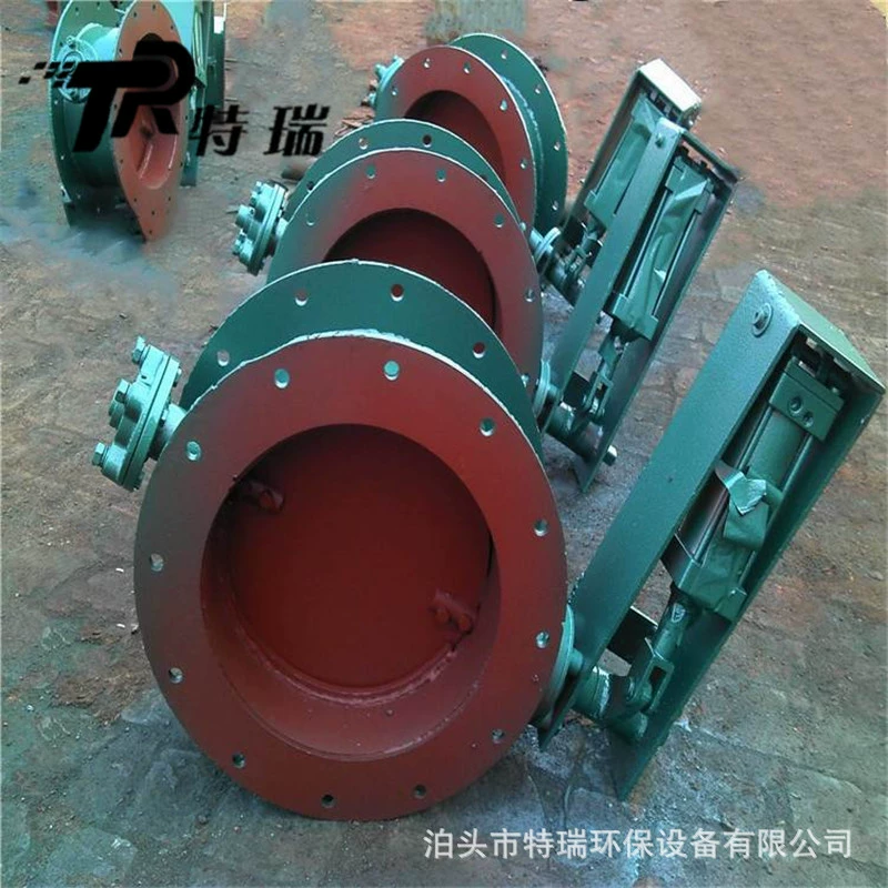 Химический завод Дымовая труба Регулировочный клапан 630 Нержавеющая сталь Ручная вентиляция Клапан-бабочка Клапан холодного воздуха Клапан-бабочка каталитического сгорания