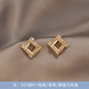 Fashionable silver needle, universal retro earrings from pearl with tassels, silver 925 sample, wholesale