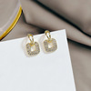 Fashionable earrings from pearl, 2020 years, simple and elegant design