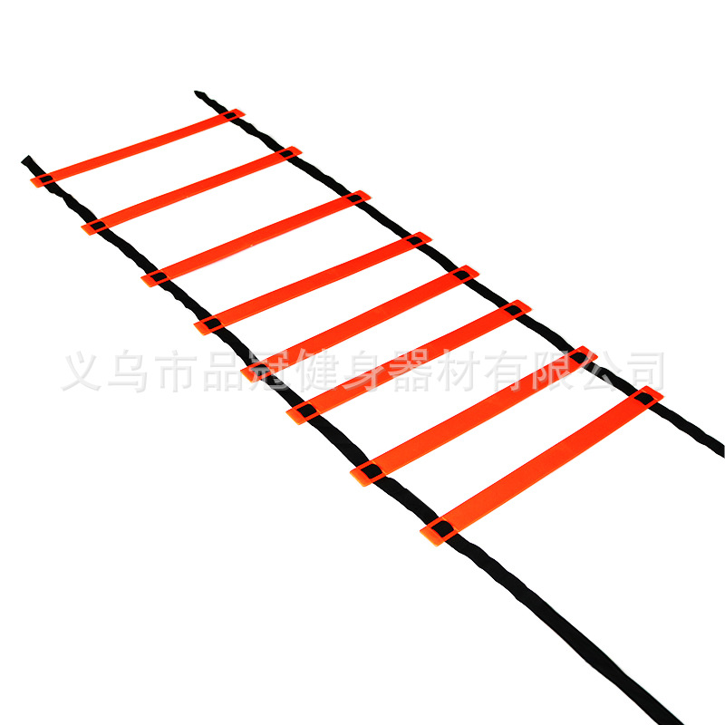 足球训练敏捷梯 步伐训练灵敏梯软梯绳梯 跳格梯能量梯批发