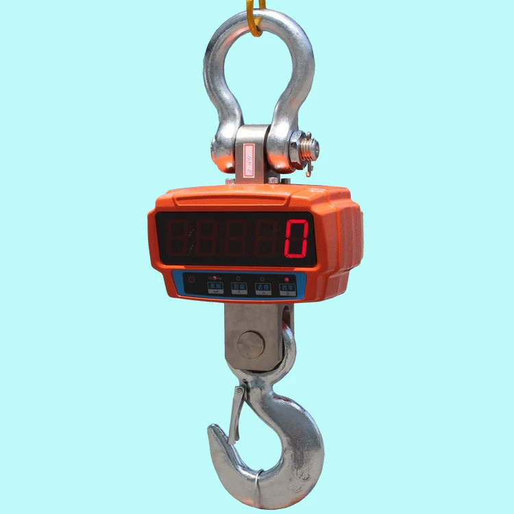 Цифровые крановые весы Guavy Metal - высокоточные цифровые весы с крючком из алюминия, меди и железа - цифровые крановые весы Shanghai 3T