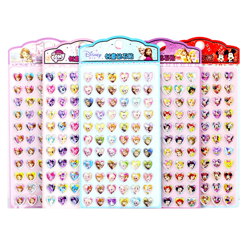 Children's cartoon acrylic sticker