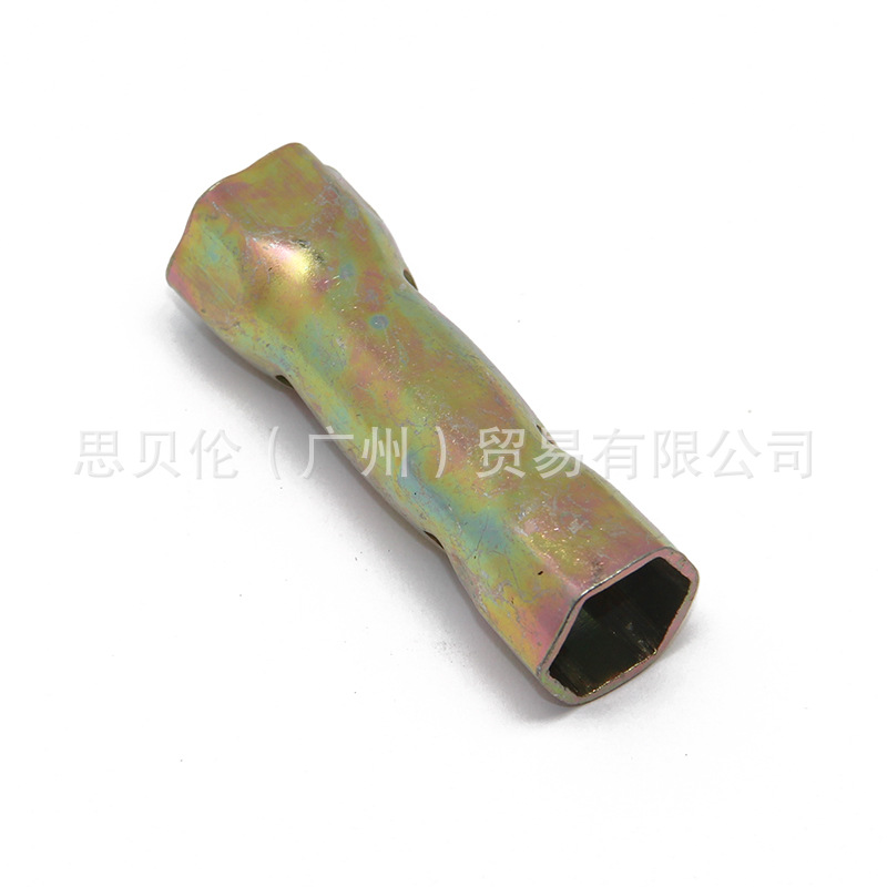 Motocicleta bujía manga 16mm D8 18mm hexagonal llave desmontaje herramienta de reparación multifuncional manga corta