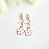 Cute cartoon earrings, fresh children's short ear clips, Korean style, simple and elegant design, no pierced ears, wholesale