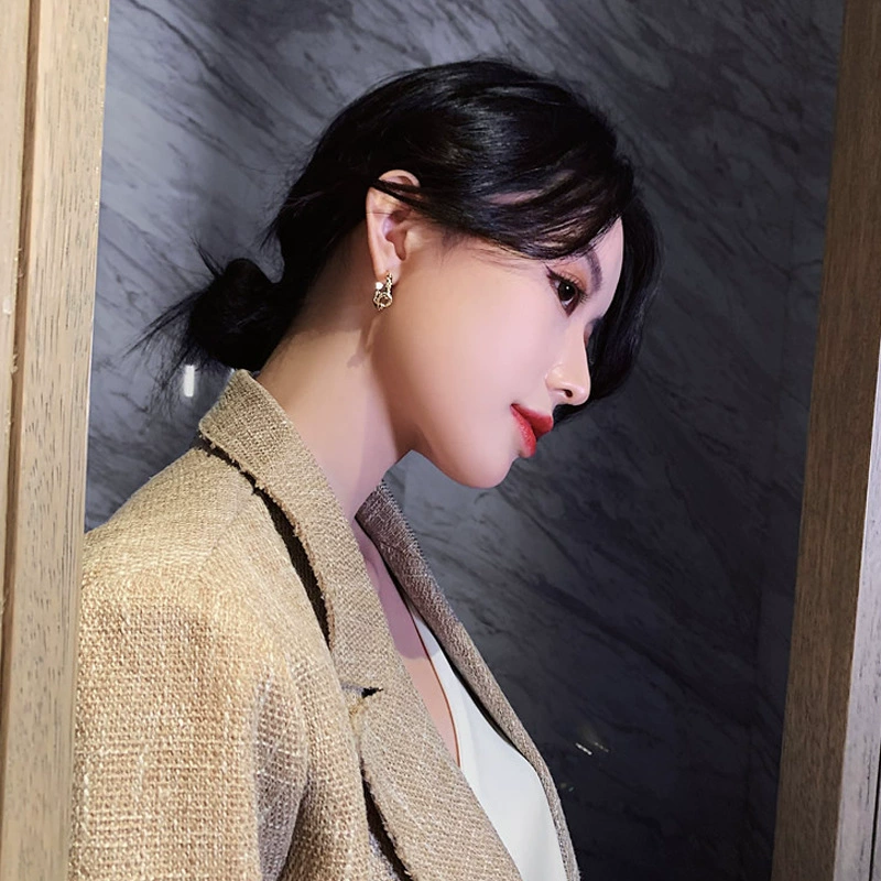 Accessory, brand retro earrings, silver 925 sample, for import