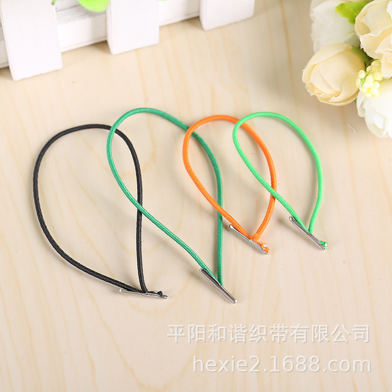 专业生产  超短金属扣打头绳  高材质可做  可承重10kg