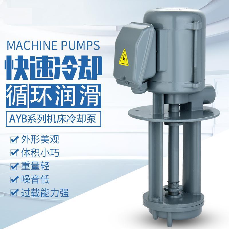 机床冷却泵三相电泵磨床水泵线切割泵铣床水泵加工中心水泵AYB-25|ms