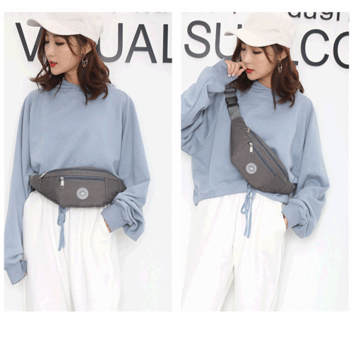 Manufacturer wholesale Oxford cloth men's and women's waist bags, large-capacity cashier bags, multi-functional sports waist bags, cross-body chest bags