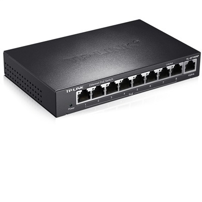 TP-LINK普联 TL-SF1009P 9口百兆非网管PoE交换机