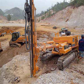 YQ100型气动潜孔凿岩钻机 潜孔钻机厂家直销 小型气动潜孔钻机