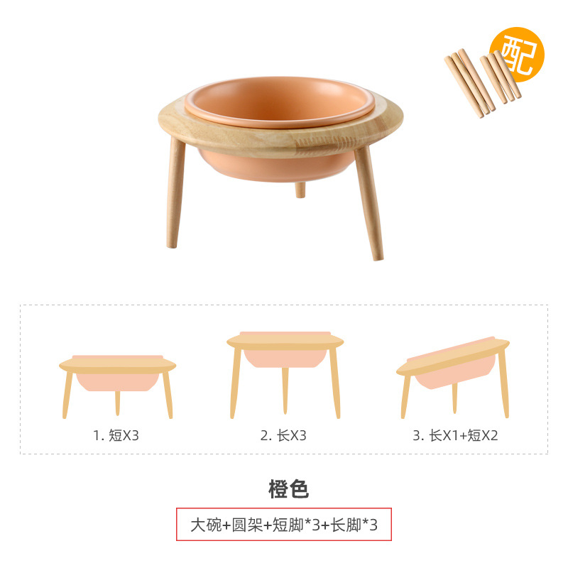 Ensalada de fruta de cerámica nórdica creativa Casa de cerámica sala de estar de fruta Placa de fruta caramelo seco tazón de gato y perro