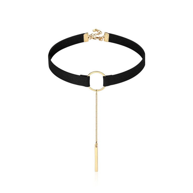 Choker, black necklace, universal accessory, internet celebrity