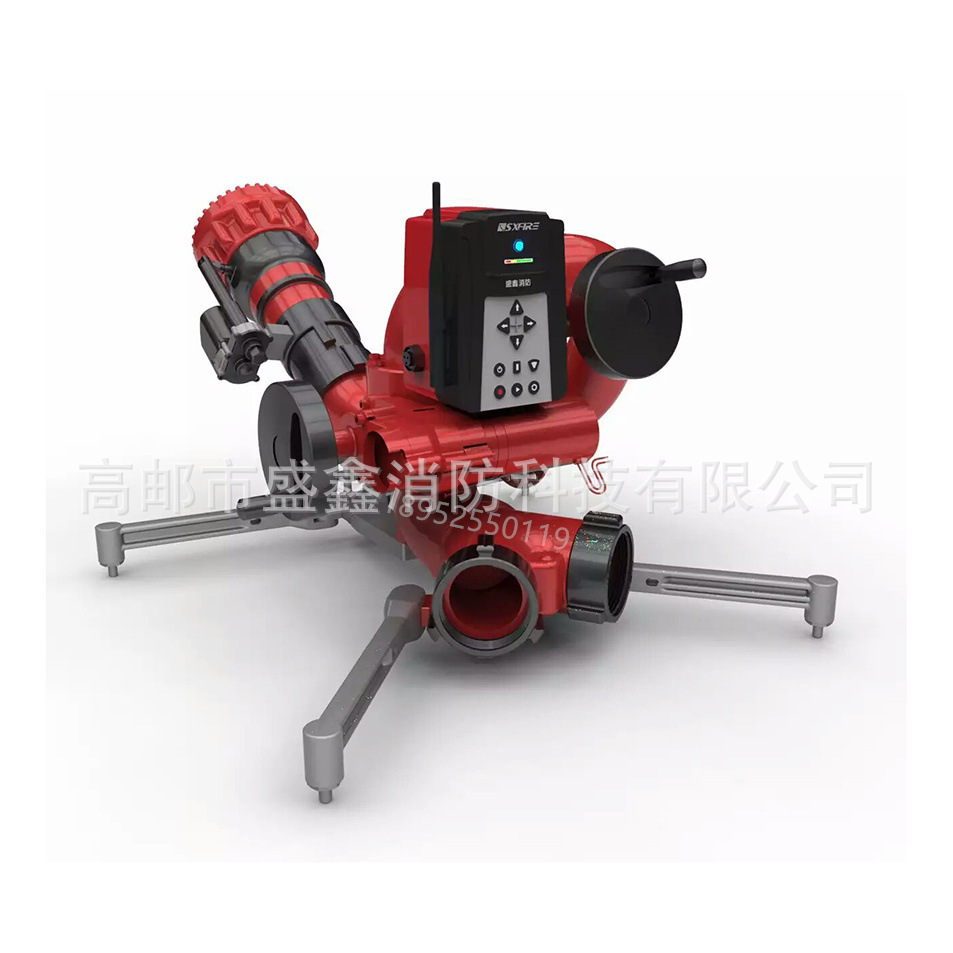 PSKDY10/80WB-SX移动式电控消防炮PSKDY80ZB-SX无线遥控消防,水炮