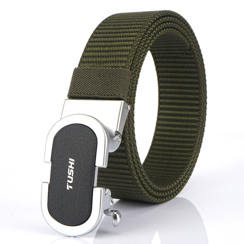 Nylon men's cloth travel belt for leisure, trousers for elementary school students, direct factory sales