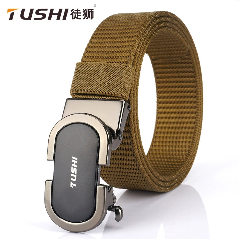 Nylon men's cloth travel belt for leisure, trousers for elementary school students, direct factory sales